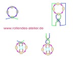 Anleitung f�r Schmuck mit Swarovski Strass Perlen