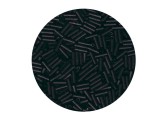 Miyuki Bugles matt opaque Black 6mm - 10g