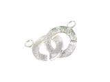 Ringverschlu� silver brushed 13mm
