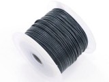 Gewachste Baumwolle 2mm schwarz - 10m