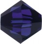 Preciosa Kristallperlen - 3mm - Cobalt Blue - 30 Bicone