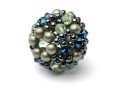 Wechselperle im Perlenmix - Chrysolit /Powder Green