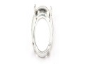 Metallfassung Baguette 4161 - 15mm x 5mm