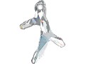 Swarovski 6790 - Coral Pendant - 30mm