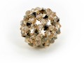 Kleine Netzkugel aus Swarovski Bicone
