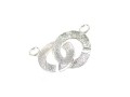 Ringverschlu� silver brushed 13mm