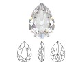 SWAROVSKI ELEMENTS 4320 Pear Stone - 18x13mm