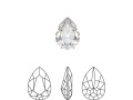 SWAROVSKI ELEMENTS 4320 Pear Stone - 6x4mm