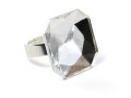 Ring mit Klebefassung f�r SWAROVSKI ELEMENSTS 4675 23x23mm