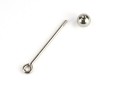 Kettelstift Anh�nger mit �se, 40mm und Kugel