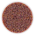 Miyuki - Round 15/0 - Dark Topaz AB Matted