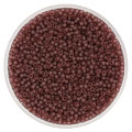 Miyuki - Round 15/0 - Matted Dark Smoky Amethyst