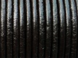 Rundleder schwarz ca. 1,5mm - 1m