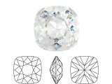 Carbochon Carre 4470 - unbeschichtet - 12mm - <font color=#873E1B>Nur solange der Vorrat reicht!</font>