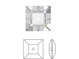 SWAROVSKI ELEMENTS - 3400 - Sew-on Square - 8mm - <font color=#873E1B>Nur solange der Vorrat reicht!</font>