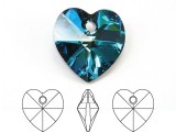 6202 / 6228 -  Swarovski Herz AB oder Effekt - 10mm x 10,5mm - <font color=#873E1B>Nur solange der Vorrat reicht!</font>