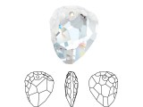 SWAROVSKI ELEMENTS - 6190 - Rock Pendant - 35mm - <font color=#873E1B>Nur solange der Vorrat reicht!</font>