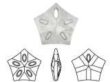Swarovski 6908 - Lotus Pendant - 30mm - <font color=#873E1B>Nur solange der Vorrat reicht!</font>