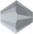 Preciosa Kristallperlen - 3mm - Jet Light Hematite - 30 Bicone