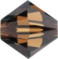 Preciosa MC Bead - 3mm - Smoked Topaz - 30 Bicone