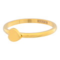 iXXXi Fllring 2mm - Symbol Herz - Gold