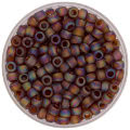 TOHO - Round 6/0 - Transparent-Rainbow-Frosted Smoky Topaz