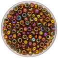 TOHO - Round 6/0 - Gold-Lustered Dk Topaz