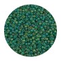 Miyuki - Round 11/0 - Matted Transparent Green AB - 10g