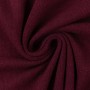 Bono - Baumwoll Strickstoff angeraut - Burgundy Meliert - 50cm x 160cm
