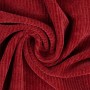 Juna - Cord Jersey - Rot - 50cm x 160 cm