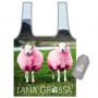 Lana Grossa - Falttasche rosa Schafe