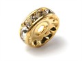 Rondell - Crystal goldfarbig 8mm