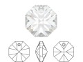 Swarovski 6401 - Octagon Pendant - 12mm - <font color=#873E1B>Nur solange der Vorrat reicht!</font>