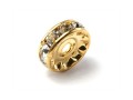 Rondell - Crystal goldfarbig 7mm
