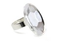 Ring mit Klebefassung fr Fancy Stone 4127 30x22mm