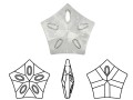 Swarovski 6908 - Lotus Pendant - 30mm - <font color=#873E1B>Nur solange der Vorrat reicht!</font>