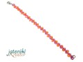 Armband Happy mit Kristallen - Handgefertigtes Schmuckstck
