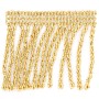 Fransenborte - Gold - 4cm x 10cm