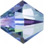 Preciosa MC Bead - 4mm - Capri Blue AB- 30 Bicone