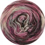 Lana Grossa - Alta Moda Cotolana Print - Graubraun/Dunkelgrau/Grau/Rosa/Flieder/Altrosa