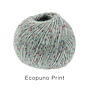 Lana Grossa - ECOPUNO PRINT - Hellgrau bunt