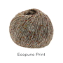 Lana Grossa - ECOPUNO PRINT - Graubraun bunt